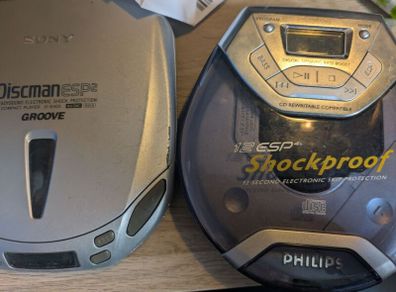Philips Sony CD players for parts repair not working