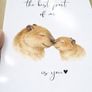 Capybara Nursery Art Print - The best part of me is you Image 2