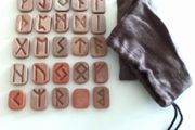 Runes (hand made) clay set. Perfect Christmas gift.