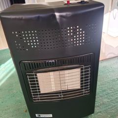 Kingavon Gas heater with cylinder and gas bottle ( The bottle is empty).