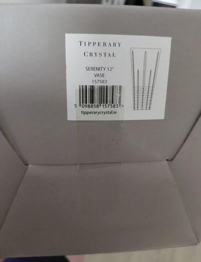 Tipperary Crystal Serenity Flower Vase