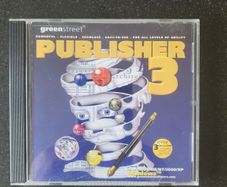 Greenstreet Publisher 3 PC Software Windows XP Vintage CD ROM