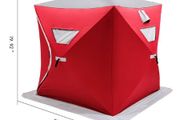 Ice Fishing Shelter Portable Pop-Up Waterproof and Windproof Tent Easily Set-Up for Outdoors Winter Fishing Camping Hiking