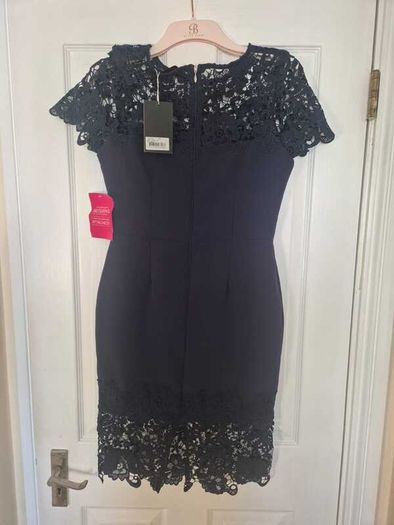 Paper Dolls navy lace dress - brand new with tags