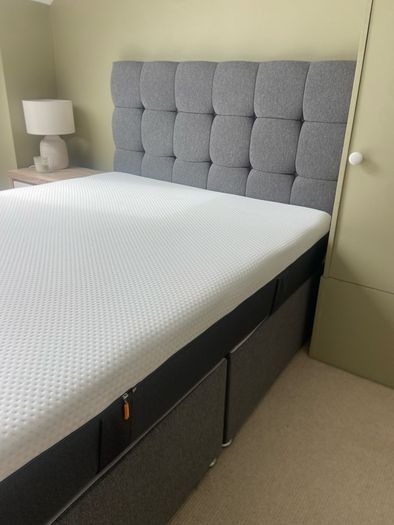 Double Bed Frame and Mattress