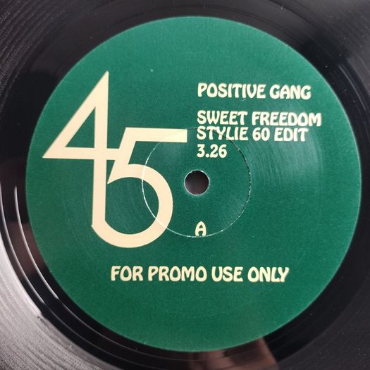 Positive Gang - Sweet Freedom - PWL Records DJ Promo COPY! OLYMPIC Ballroom - Early 90s Organ HOUSE!
