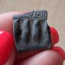 Old Irish post office lead bag seals Image 5