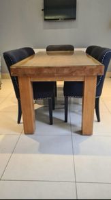 dining table with glass cover