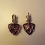 New hallmarked 925 Silver amethyst Earrings Image 2