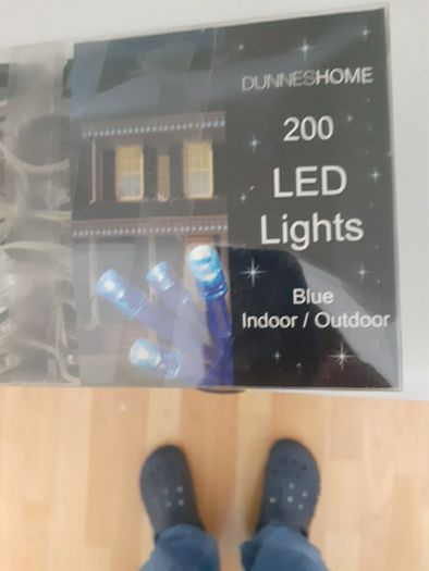 200 Christmas lights from Dunnes New in box 7 euro