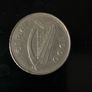 1990 Irish One Pound Coin Old Ireland Red Deer First Year Issued Image 3