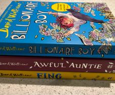 David Walliams Books - Billionaire Boy, Awful Auntie & Fing