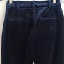 Sezane Fabio Trousers -Marine Blue Velvet- New with Tags (Size 38 / UK 10) Image 5
