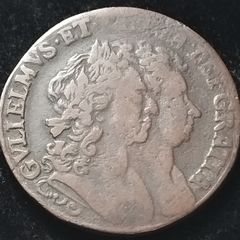#511 - Ireland - 1693 - Half penny
