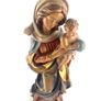 Vintage wooden Madonna and baby Jesus figurine Image 5