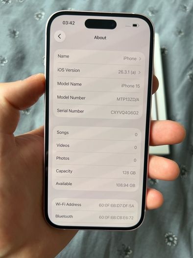 iPhone 15 Pink 128GB Unlocked Box Included