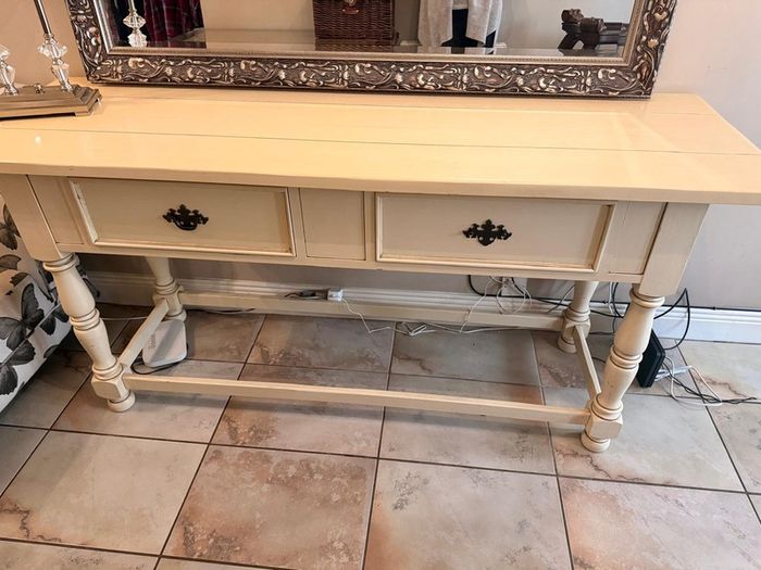 Stunning solid cream sideboard