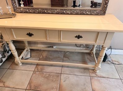Stunning solid cream sideboard