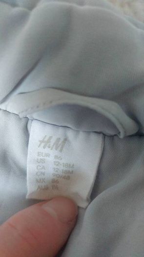 H&M Teddy bear winter jacket (12-18 months) ONO