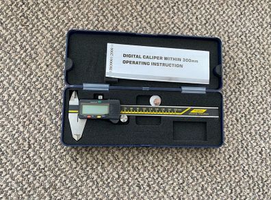 Hogetex 150mm Digital Caliper 0.01 mm, ,Metric & Imperial