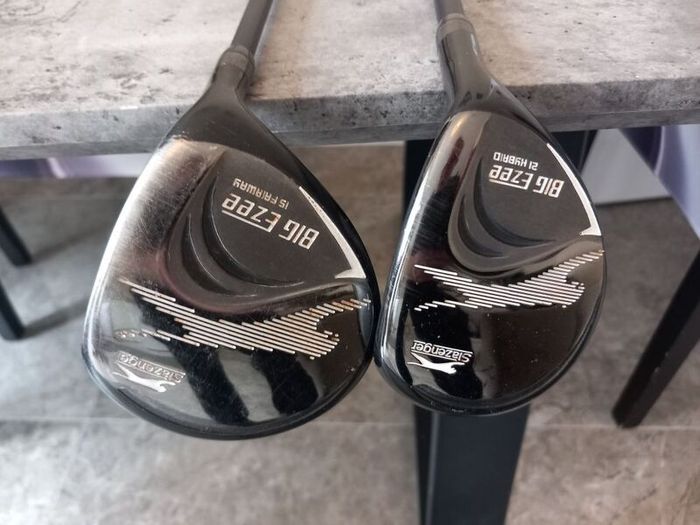 Slazenger Golf woods. Right handed clubs