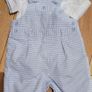 Mintini Designer Baby Set Dungarees & Polo Top age 0- 3 months Image 2