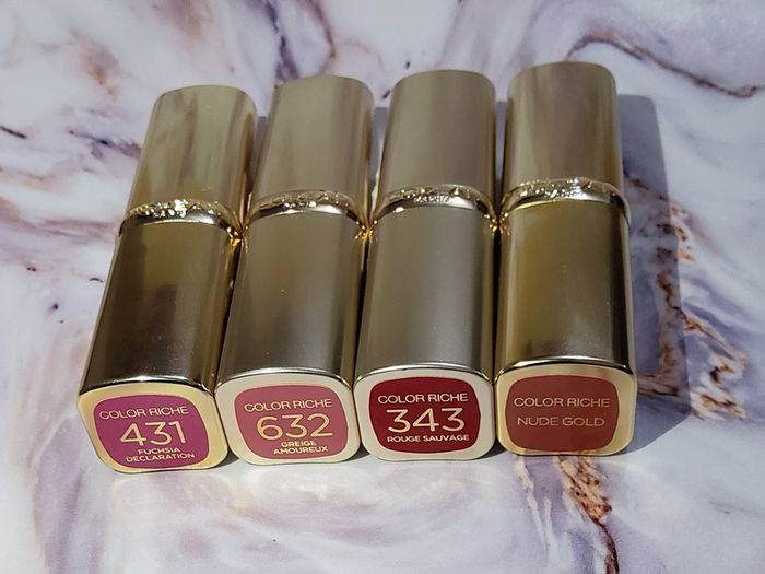 L'Oreal Color Riche Lipsticks - New
