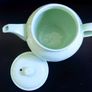 Beautiful Subtle and Tactile Relief-Patterned Teapot by Keele Street Pottery in Mint Green Image 8