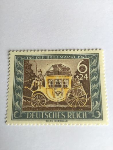 Genuine WW2 German stamp