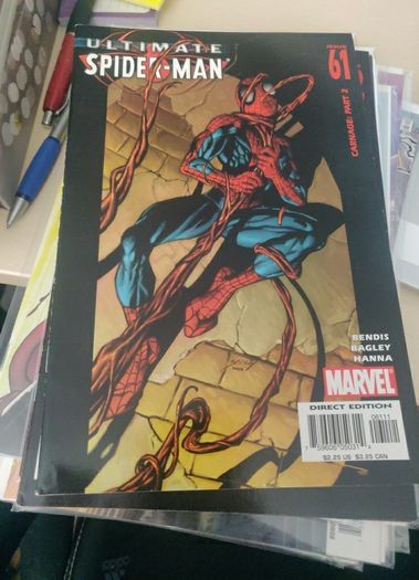 Spiderman comics 3 euro each