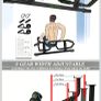 pull up bar for door frame trx band Image 5