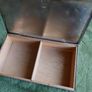 Vintage 1981 Silver Plated Box, beautifully engraved with a wooden interior Image 9