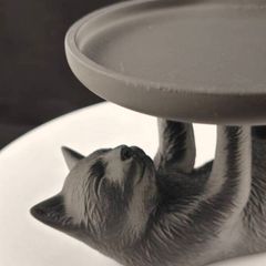 3D Printed Upside Down Cat Jewellery Tray