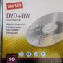 Staples DVD+RW discs in jewel cases - 5 discs per pack Image 3