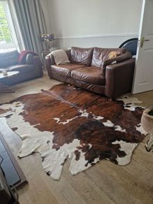 full size cow hide