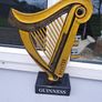 Guinness  harp cast iron sign Image 3