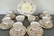 21 pcs Tea Set Queen Anne