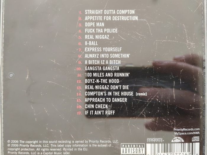 N.W.A. - The Best Of (The Strength Of Street Knowledge) CD (2006) Gangsta Hip Hop EX+