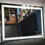 LED Bathroom Mirror 60x80cm Cool LED Light Bright Image 3