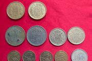 Mixed lot of Spanish Pesetas Coins from 1975 onwords