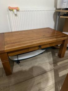 Selling Wooden Coffee table with small drawer
