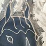 Fabulous 3 Foot Square Original Horse Image 5