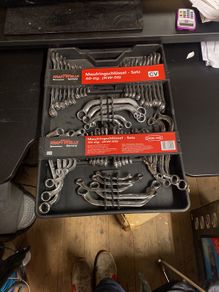 Kraftwelle 50 Piece Chrome Spanner set