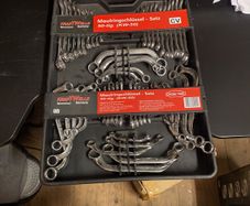 Kraftwelle 50 Piece Chrome Spanner set