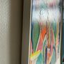 XL Large Original Abstract Painting Large Bright Abstract Painting Framed Original Art Irish Art Image 4