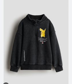 Pokemon half zip sweatshirt
