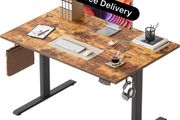 Height-Adjustable Electric Desk, 120x80 cm