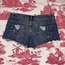 Topshop Moto denim shorts Image 3
