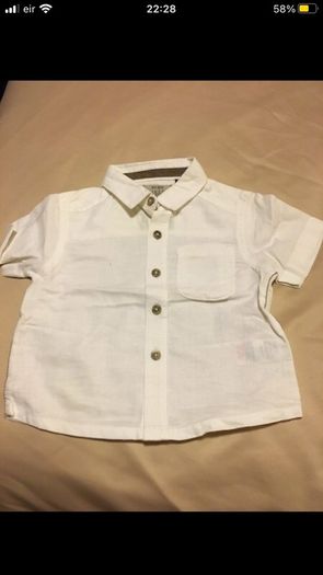 Boys new never worn next shirt 3/6 mths