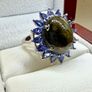 Sapphire & Tanzanite Ring Image 2